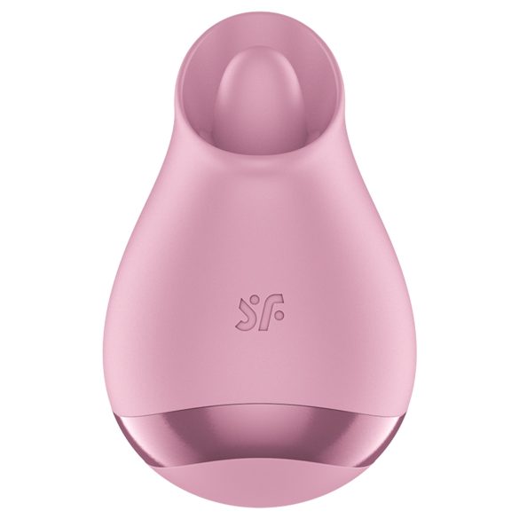 Satisfyer Tongue Player - klitorio vibratorius su liežuvėliu - rožinis