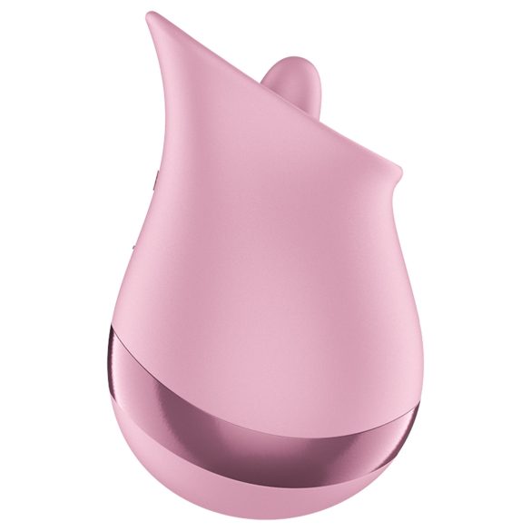Satisfyer Tongue Player - klitorio vibratorius su liežuvėliu - rožinis