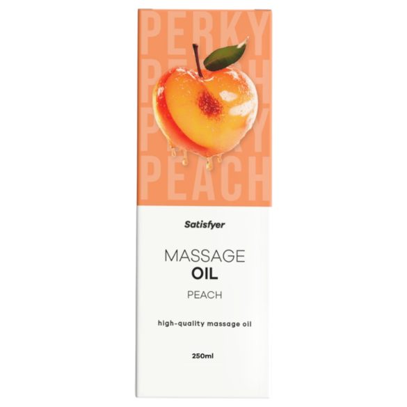 Satisfyer - masažinis aliejus - persikas (250ml)