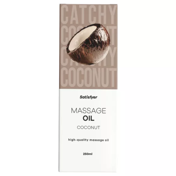 Satisfyer - masažo aliejus - kokoso - 250 ml