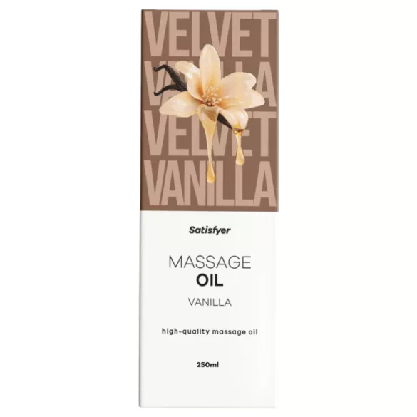 Satisfyer - masažo aliejus - vanilė - 250 ml