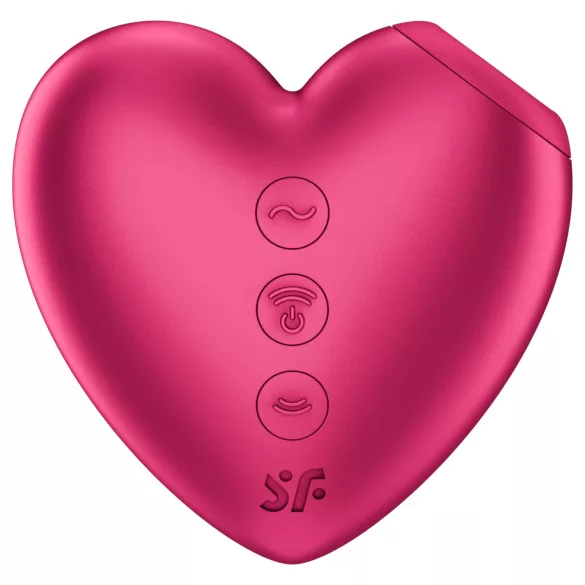 Satisfyer Cutie Heart - oro bangomis veikiantis klitorio stimuliatorius (rožinis)