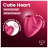 Satisfyer Cutie Heart - oro bangomis veikiantis klitorio stimuliatorius (rožinis)