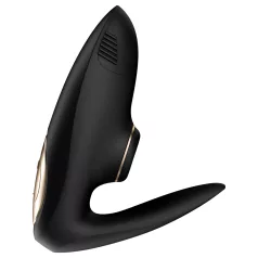  Satisfyer Pro 4 Couples - porų vibratorius su oro bangomis - juodas