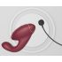 Womanizer Duo 2 - 2in1 G-taško vibratorius (raudonas)
