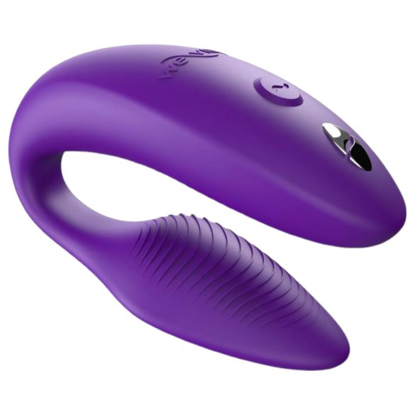 We-Vibe Sync - išmanusis, įkraunamas, nuotolinis porinis vibratorius (violetinis)
