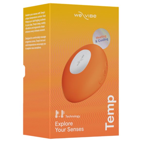 We-Vibe Temp - vėsinantis-šiltinantis klitorio masažuoklis (oranžinis)