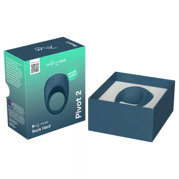We-Vibe Pivot 2 - vibruojantis penio žiedas - mėlynas