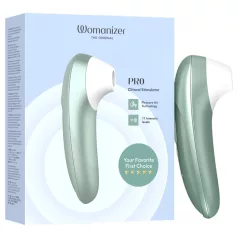   Womanizer Pro - oro bangomis klitorinis stimuliatorius (žalias)