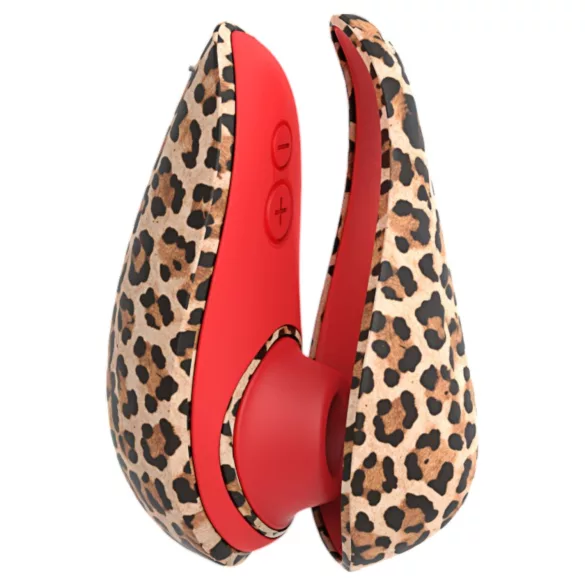 Womanizer Liberty 2 - oro bangomis veikiantis klitorio stimuliatorius (leopardo rašto)