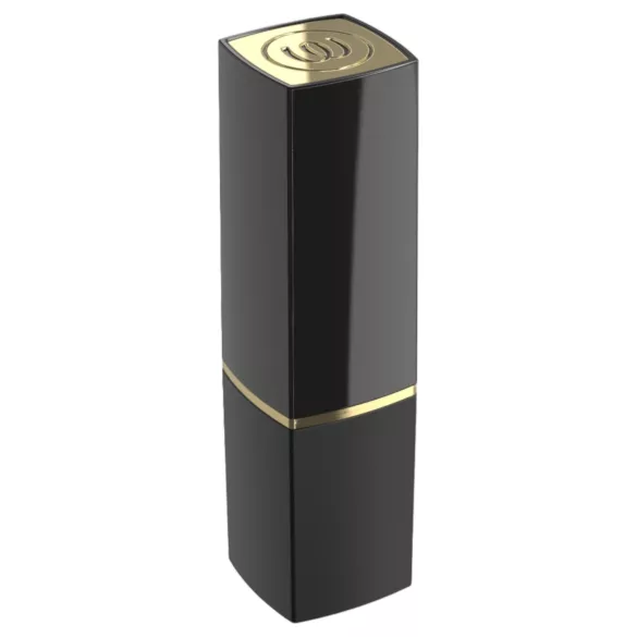 Womanizer Beauty - lūpdažio formos oro bangų klitorinis stimuliatorius (juodas)