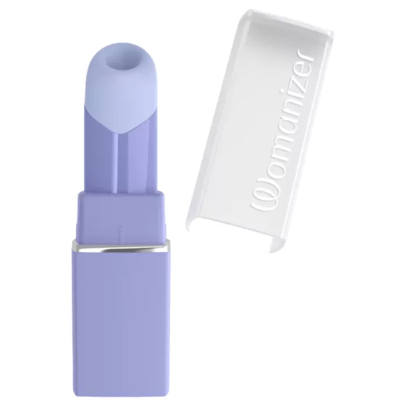 Womanizer Beauty - lūpdažio formos oro bangų klitorinis stimuliatorius (violetinis)