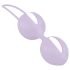 Fun Factory Smartballs Duo – geišos kamuoliukai su vidiniu rutuliuku (violetiniai)