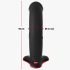 Fun Factory The Boss Stub - dildo su siurbtuku (juodas)