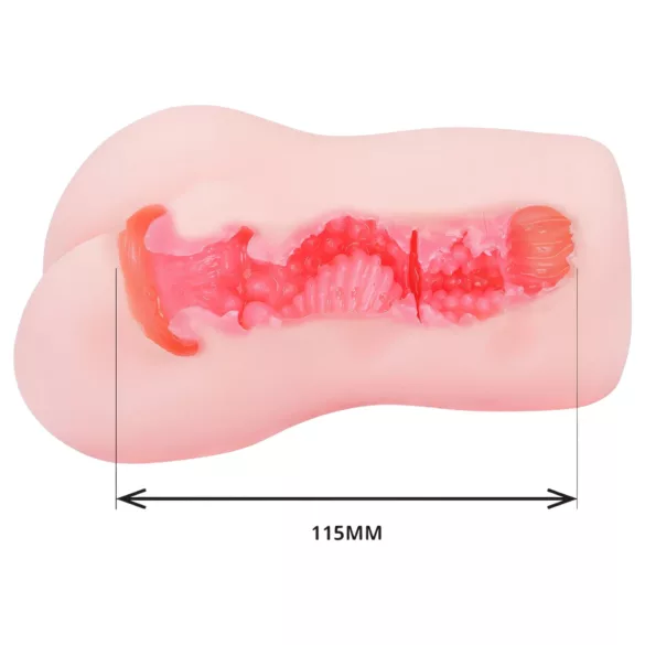 TAMASHII Geidulinga žmona - hentai dirbtinė vagina masturbatorius (natūralios spalvos)