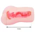 TAMASHII Geidulinga žmona - hentai dirbtinė vagina masturbatorius (natūralios spalvos)