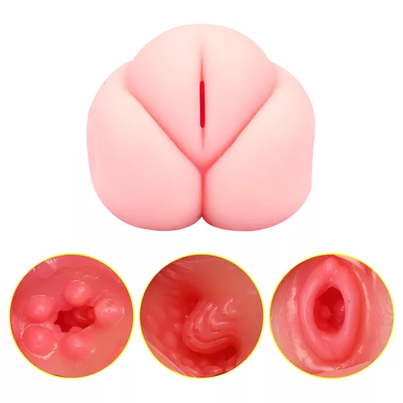 TAMASHII Geidulinga žmona - hentai dirbtinė vagina masturbatorius (natūralios spalvos)