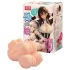 TAMASHII Motina ir dukra - hentai dvigubas dirbtinis vagina masturbatorius (natūralios spalvos)