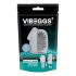 VIBEGGS Naughty Nubs – vibracinis kiaušinis masturbatoriui (baltas)
