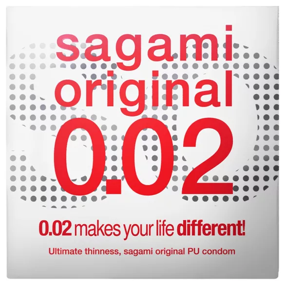 Sagami Original 0,02 - prezervatyvas - 55 mm - 1 vnt