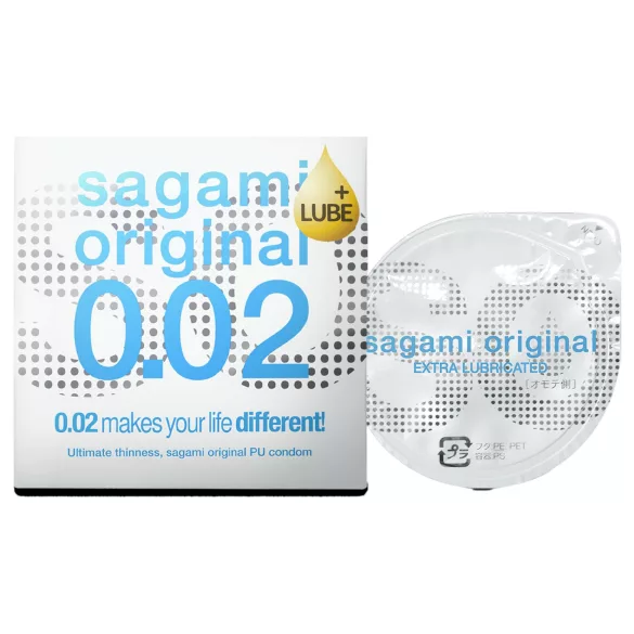 Sagami Original 0,02 - prezervatyvas