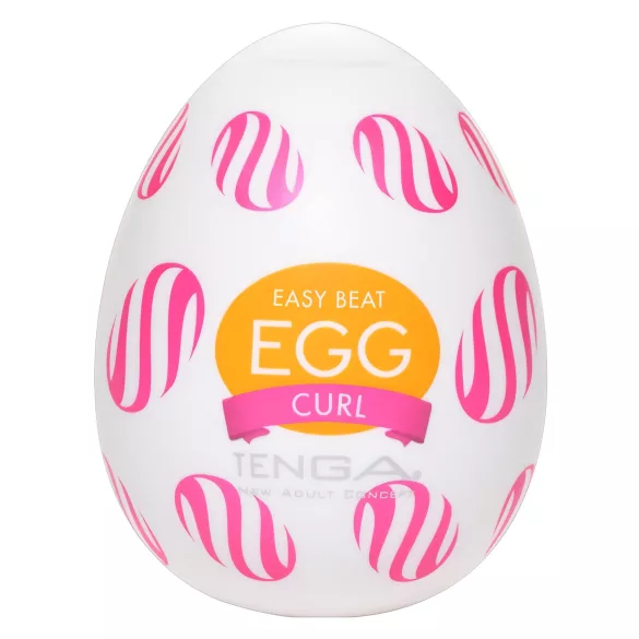 TENGA Egg Curl - kiaušinio masturbatorius (1 vnt.)