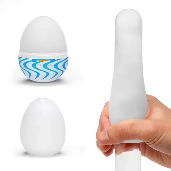 TENGA Egg Wind - masturbatorius vyrams - kiaušinio formos - 1 vnt