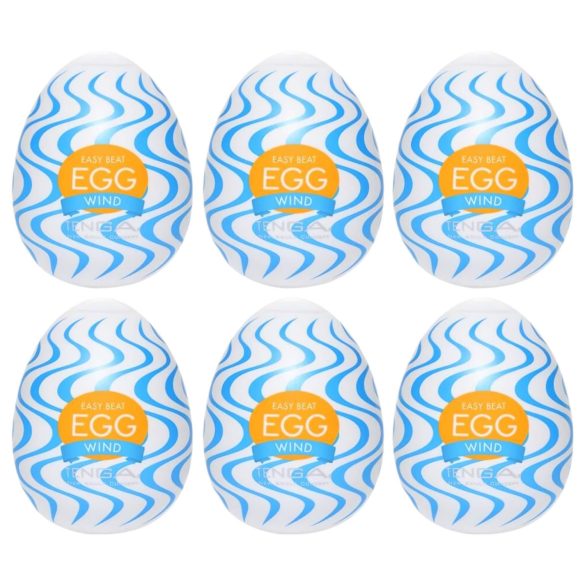 TENGA Egg Wind - masturbaatorius vyrams - rinkinys 6 vnt.