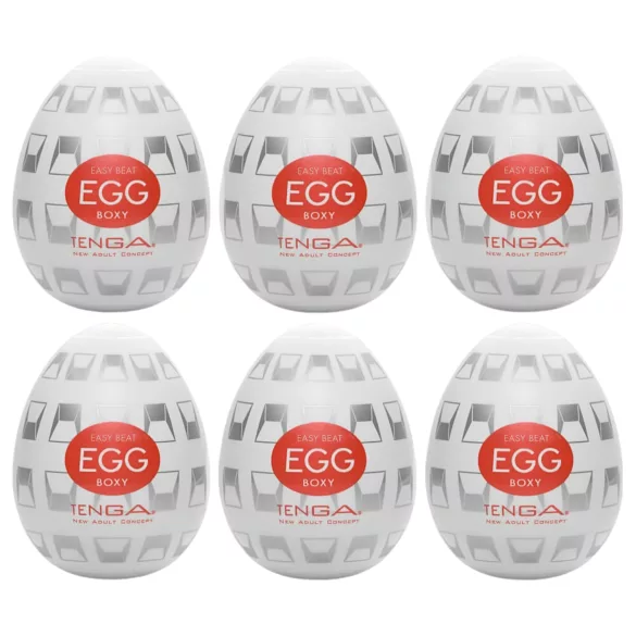 TENGA Egg Boxy - masturbatorius vyrams - rinkinys 6 vnt