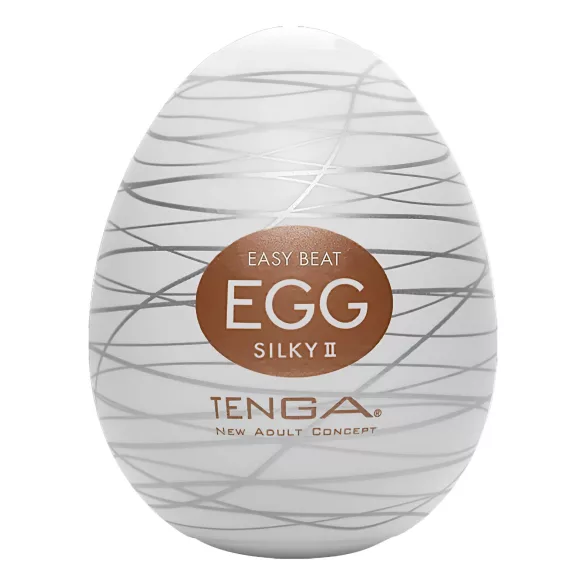 TENGA Egg Silky II - šilkinis kiaušinio masturbatorius (1 vnt)