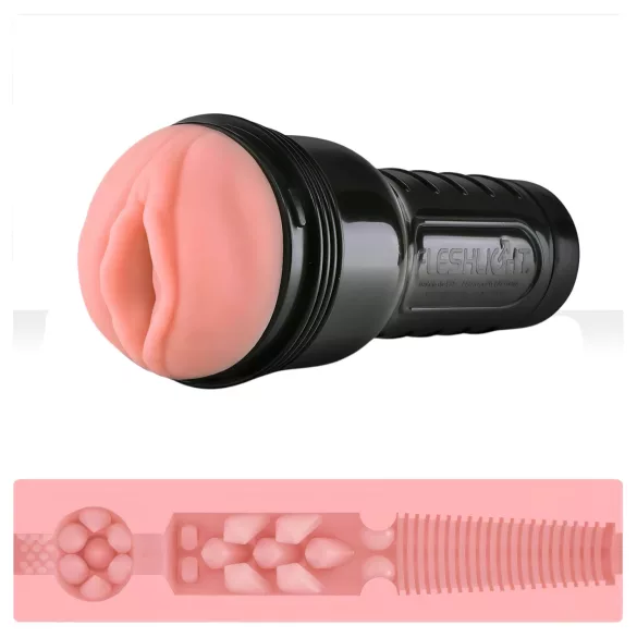 Fleshlight - dirbtinė makštis - realistinis dizainas - natūrali spalva