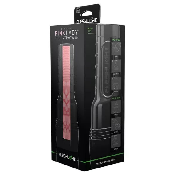 Fleshlight - dirbtinė makštis - realistinis dizainas - natūrali spalva