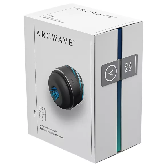 Arcwave Voy - masturbatorius vyrams - spaudžiantis sukamas - juodas