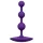ROMP Amp - analinis dildo su perliukais - silikonas - violetinis