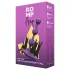 ROMP Amp - analinis dildo su perliukais - silikonas - violetinis