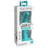 Dillio Curious Five - silikoninis dildo (15 cm) - turkio spalvos