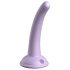 Dillio Smalsus Penketukas - siurbtuko dildo (15cm) - violetinė