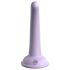 Dillio Smalsus Penketukas - siurbtuko dildo (15cm) - violetinė