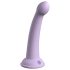 Dillio Slaptasis Tyrinėtojas - siurbliuojamas dildo (17cm) - purpurinis