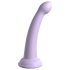 Dillio Slaptasis Tyrinėtojas - siurbliuojamas dildo (17cm) - purpurinis
