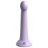 Dillio Slaptasis Tyrinėtojas - siurbliuojamas dildo (17cm) - purpurinis