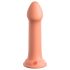 Dillio Didvyris - silikoninis falo imitatorius (17 cm) - oranžinis