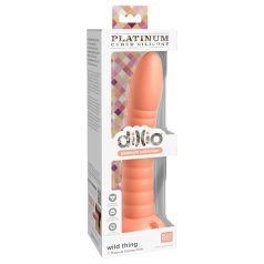 Dillio Wild Thing - grioveliai, 19cm dildo - oranžinis