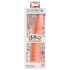 Dillio Wild Thing - grioveliai, 19cm dildo - oranžinis