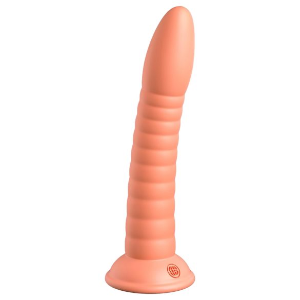 Dillio Wild Thing - grioveliai, 19cm dildo - oranžinis