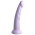 Dillio Slim Seven - lipnus stimuliatorius dildo (20cm) - violetinė