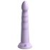Dillio Slim Seven - lipnus stimuliatorius dildo (20cm) - violetinė