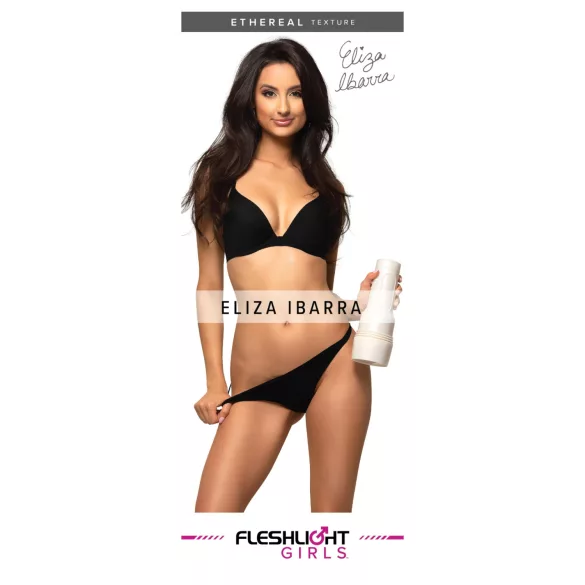 Fleshlight Eliza Ibarra Ethereal - realistiška dirbtinė vagina (natūralios spalvos)