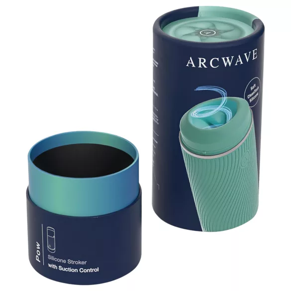 Arcwave Pow - rankinis siurbimo masturbatorius (žalias)