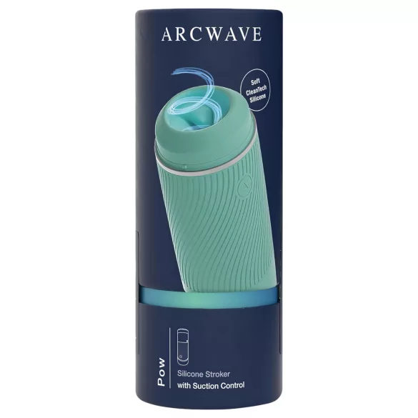 Arcwave Pow - rankinis siurbimo masturbatorius (žalias)